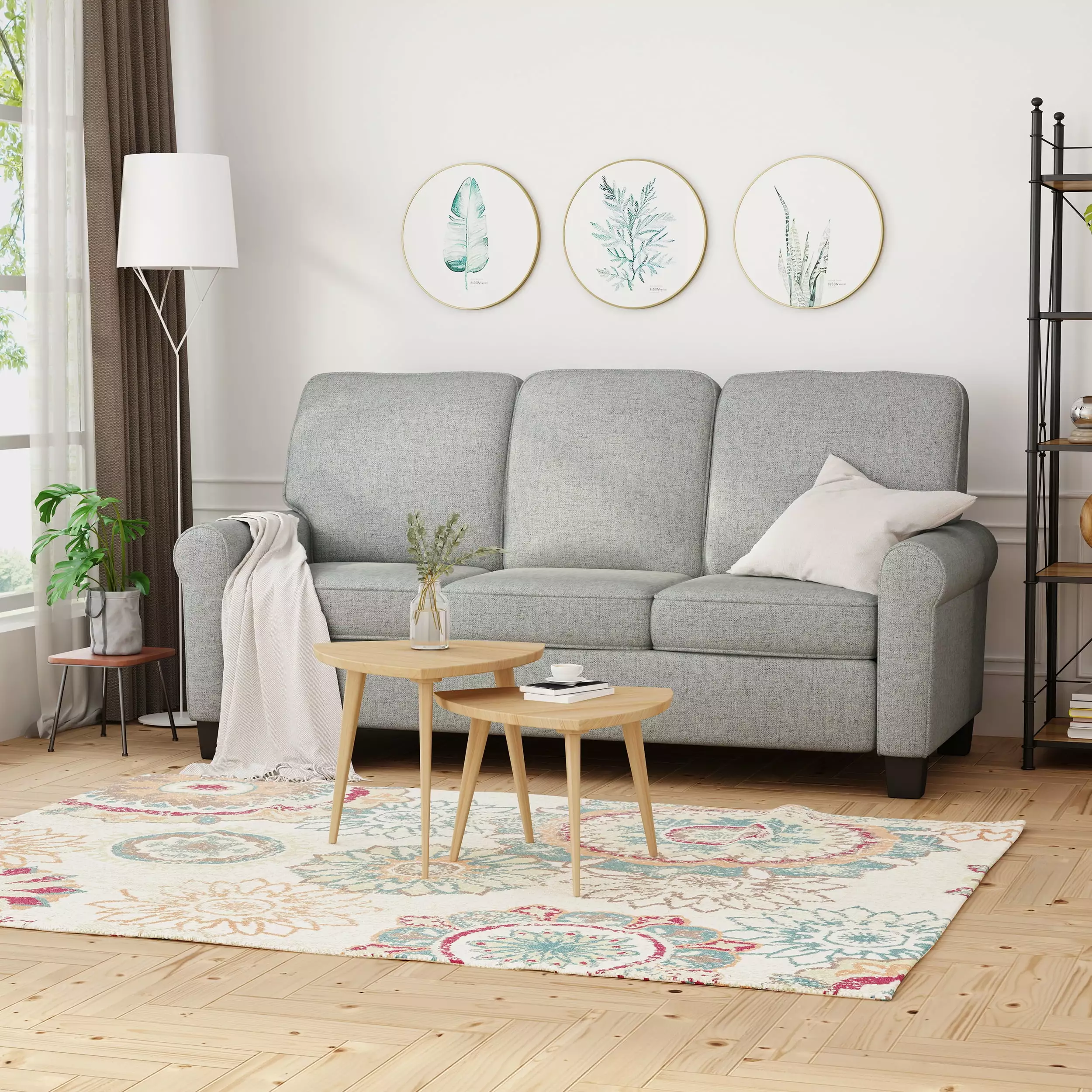 Sofa This Sofa Is Your Essential Traditionally-Inspired 3 Seaters Any Indoor Living Space OMCCHK