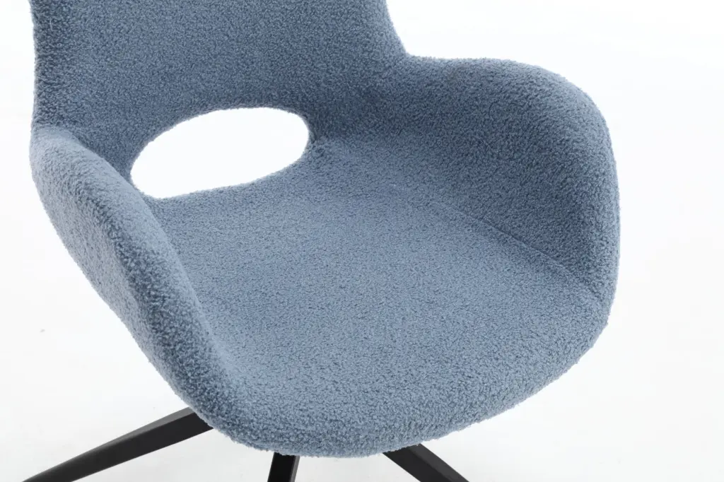 Teddy Velvet Upholstered Accent Chair Metal Legs Modern Design ts furniture