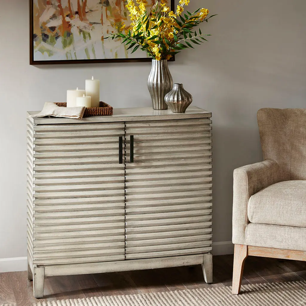 West Ridge Cream Solid Wood Accent Chest Home Decor jla