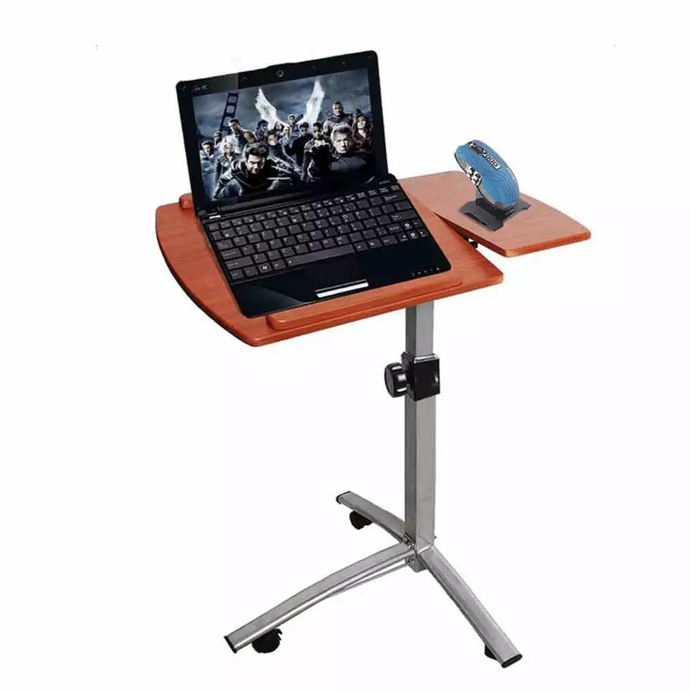 Chicmine Home Use Multifunctional Lifting Computer Desk Brown