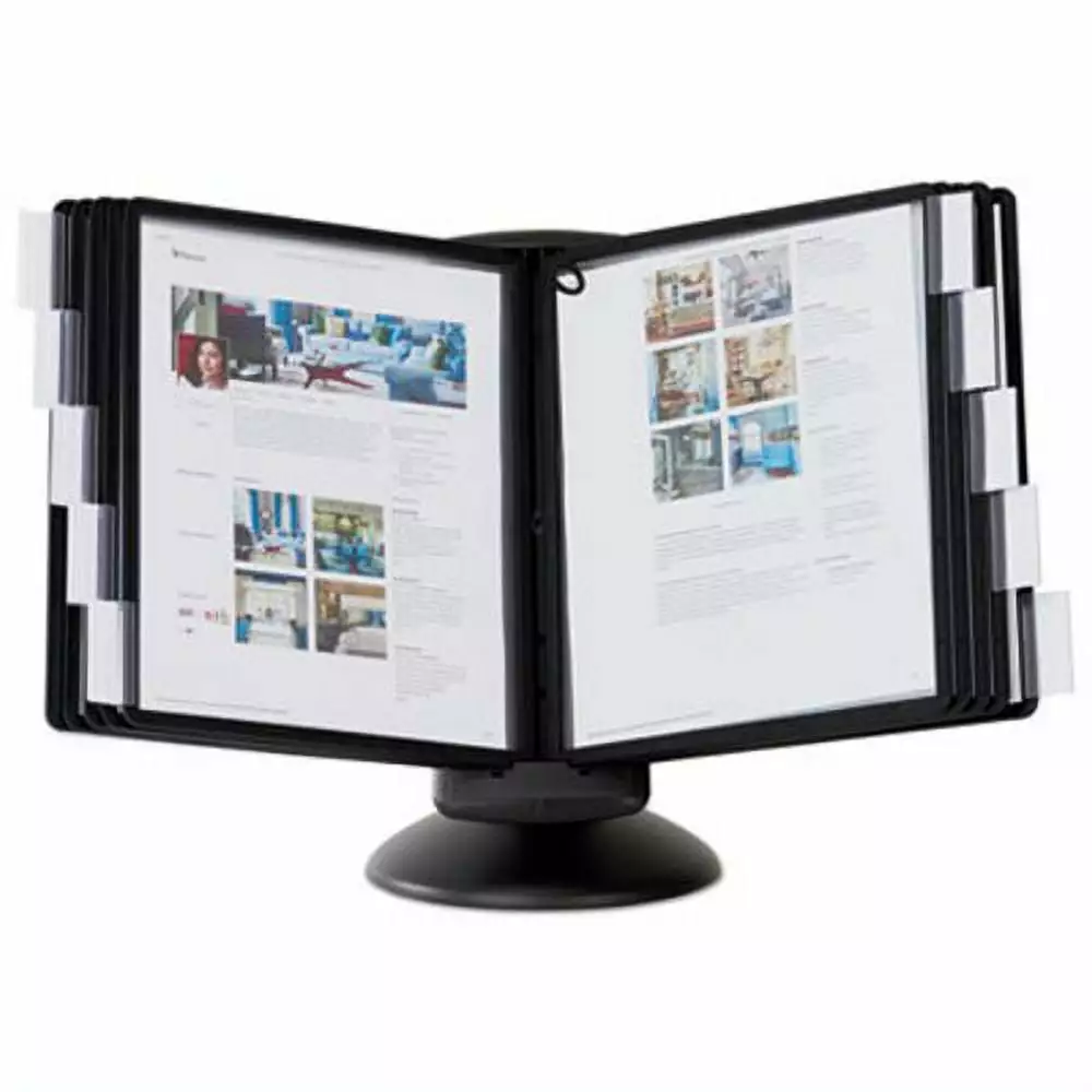 Durable Sherpa Motion Desk System 10 Panels Black Adjustable Office Desk