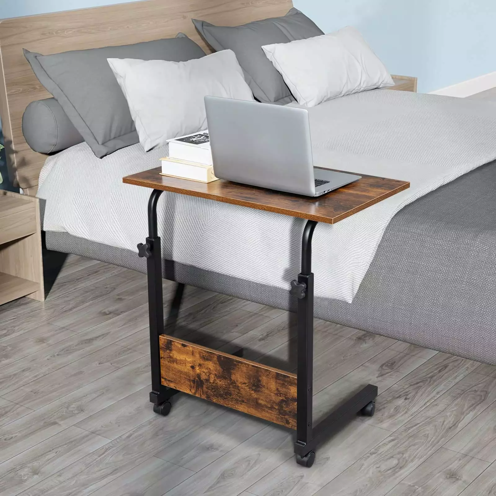 Ktaxon Computer Desk Home Office Study PC Laptop Writing Table Height Adjustable FCH
