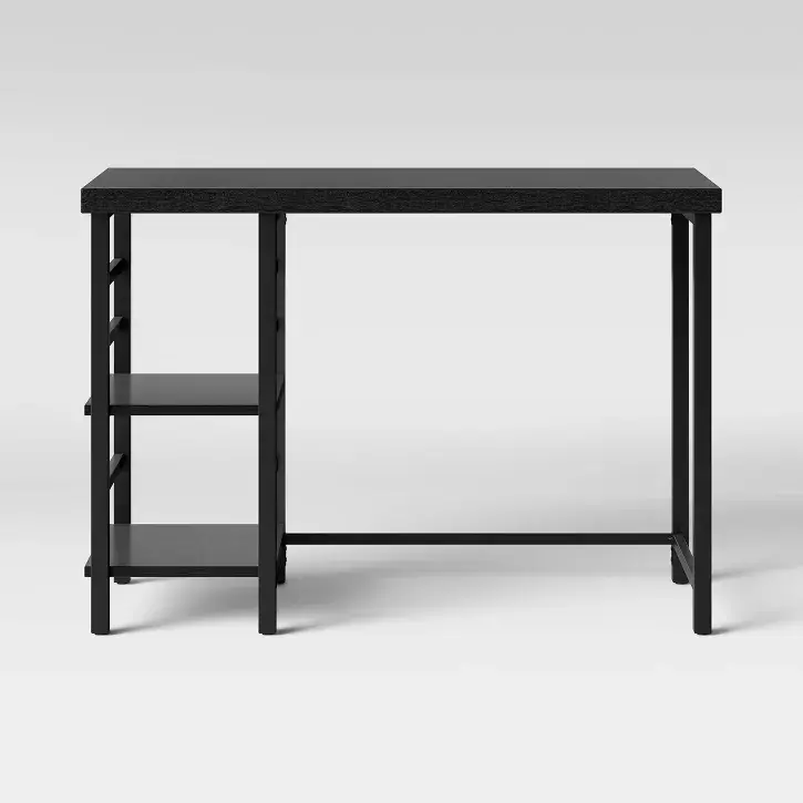 Black Adjustable Storage Table Workplace Organization and Productivity ZSHLWM