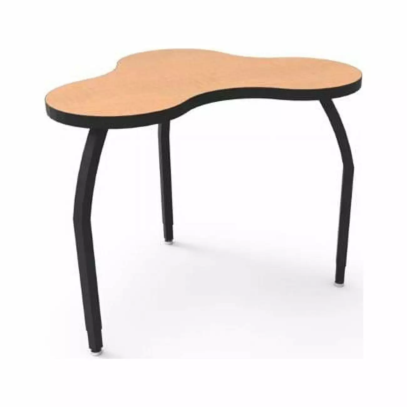 Wisconsin Bench ELO6500 Adjustable Desk Fusion Maple Laminate - 26-31 x 36 x 20 WB Manufacturing