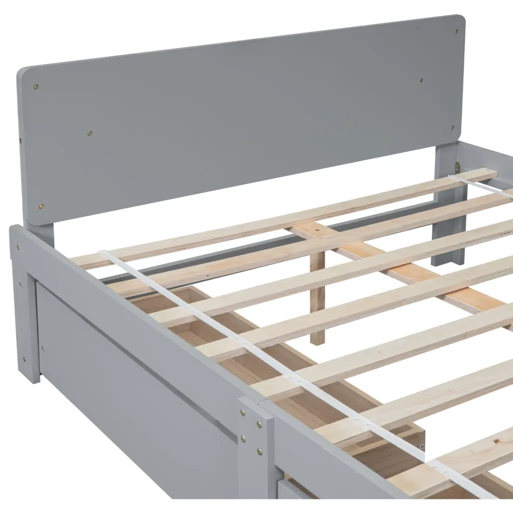 Full Bed Footboard Bench 2 Drawers Grey Full Grey Wood Bedroom Amoire Set inspirit