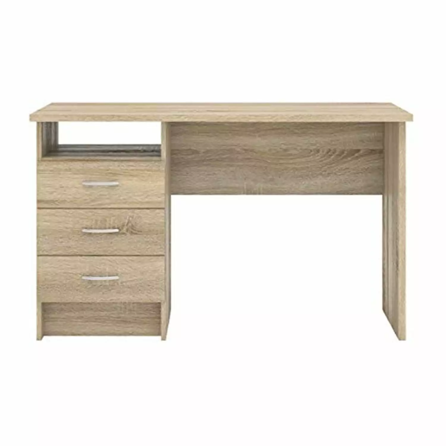 Whitman Boho Computer Desk Oak Finish Home Office Tvilum