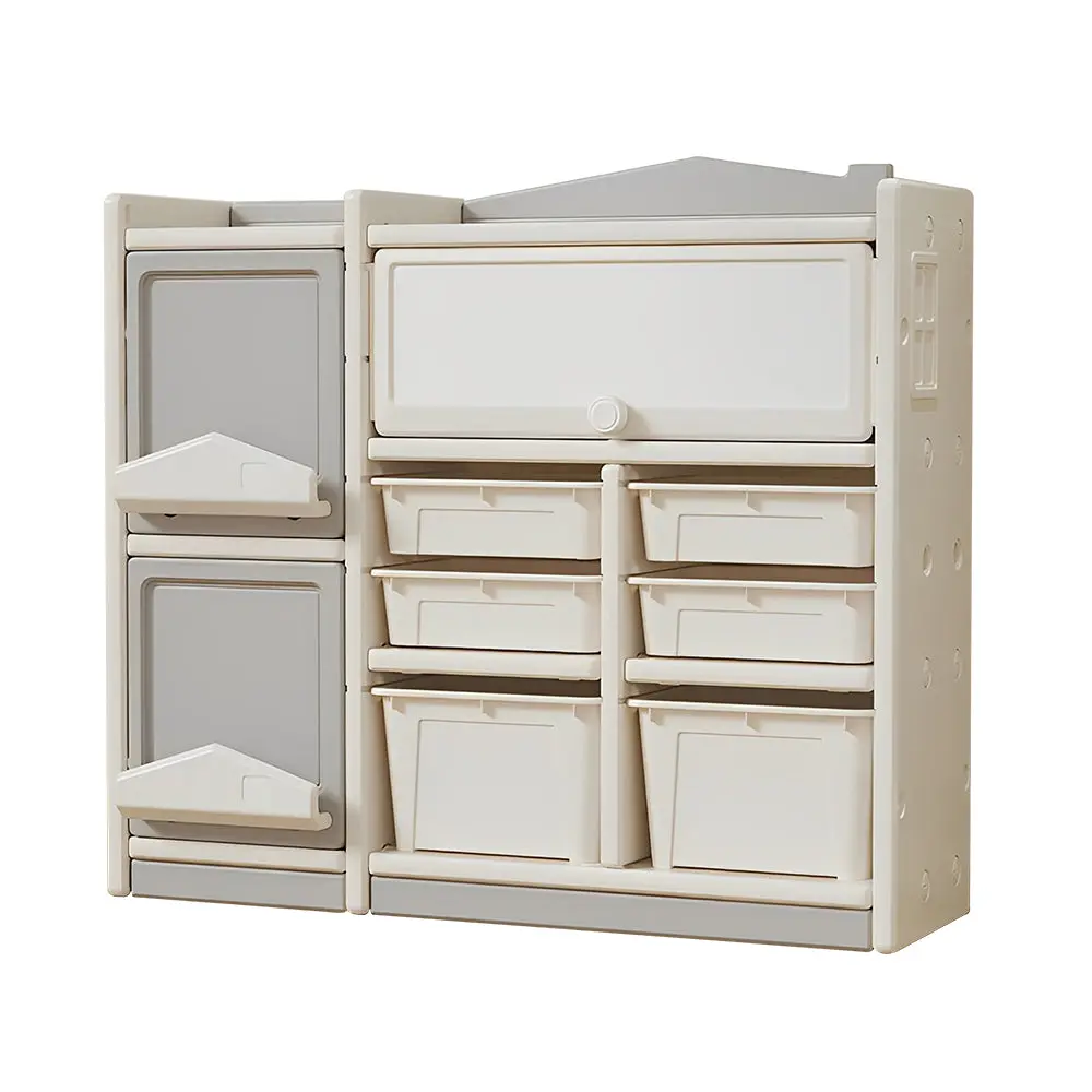 Multilayer Storage Toy Picture Book Storage Children's Floor Shelf Kids Room montary
