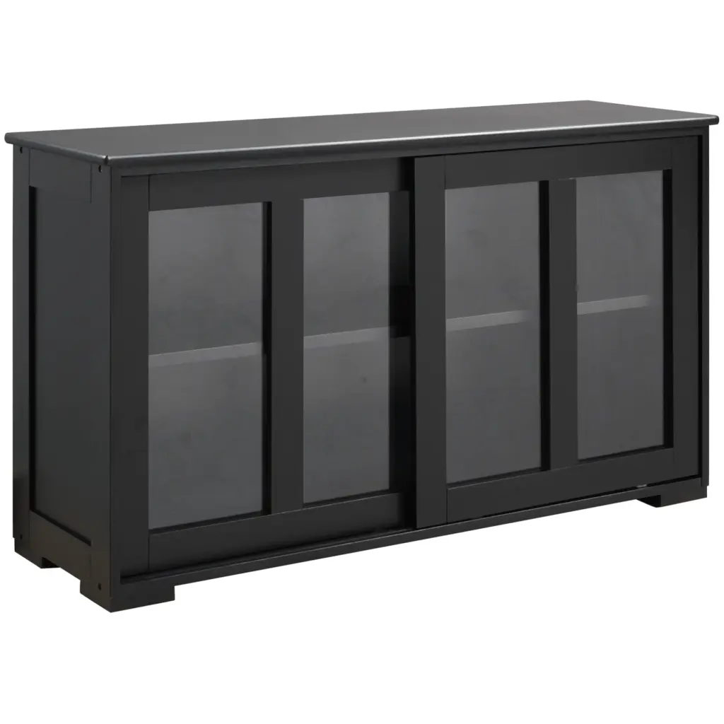 Homcom Sideboard Buffet Cabinet Stackable Credenza Coffee Bar Cabinet Storage Furniture aosom business