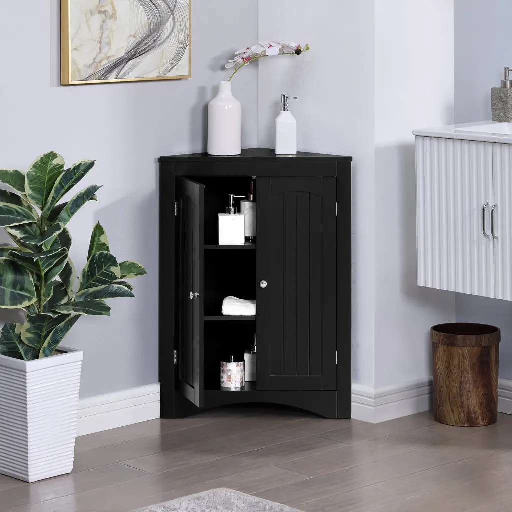 Sideboard Cabinet, Corner Cabinet, Bathroom Floor Corner Cabinet Doors rnb