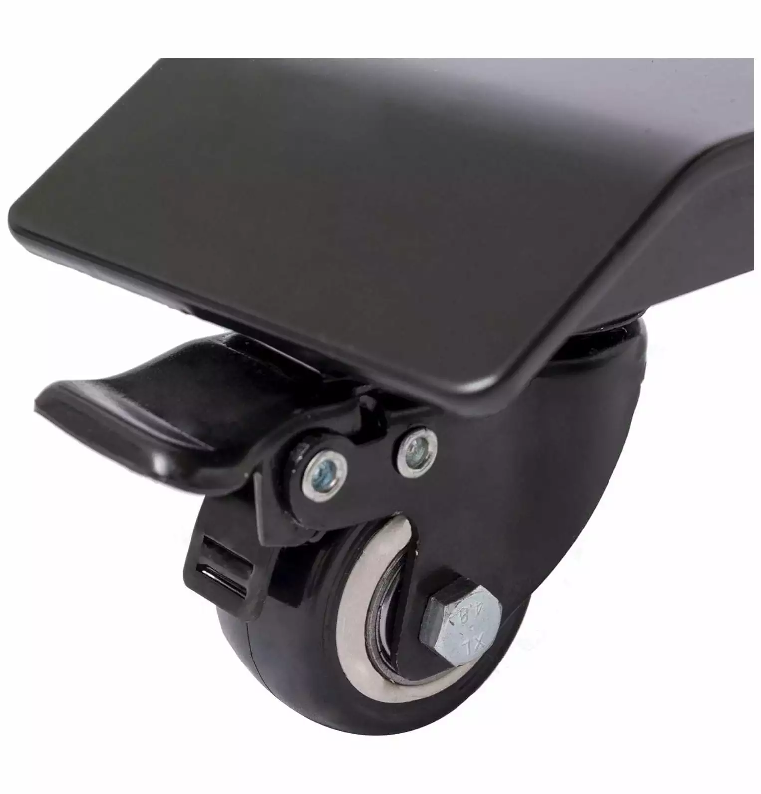 2 Locking Casters Stand Up Desk Store Dual Motor Electric Adjustable Height Standing Desk Black BULYAXIA