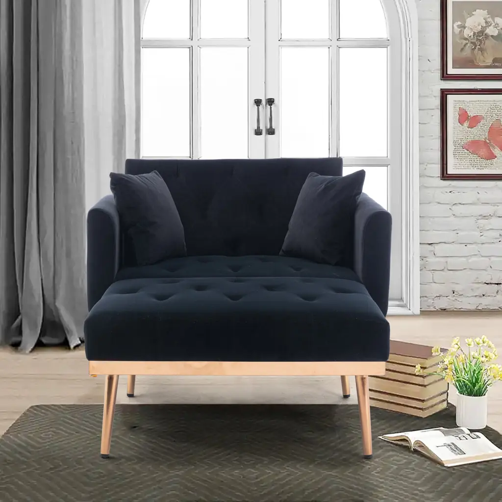 Coolmore Trendy Chaise Lounge Accent Chair coolmore w-395