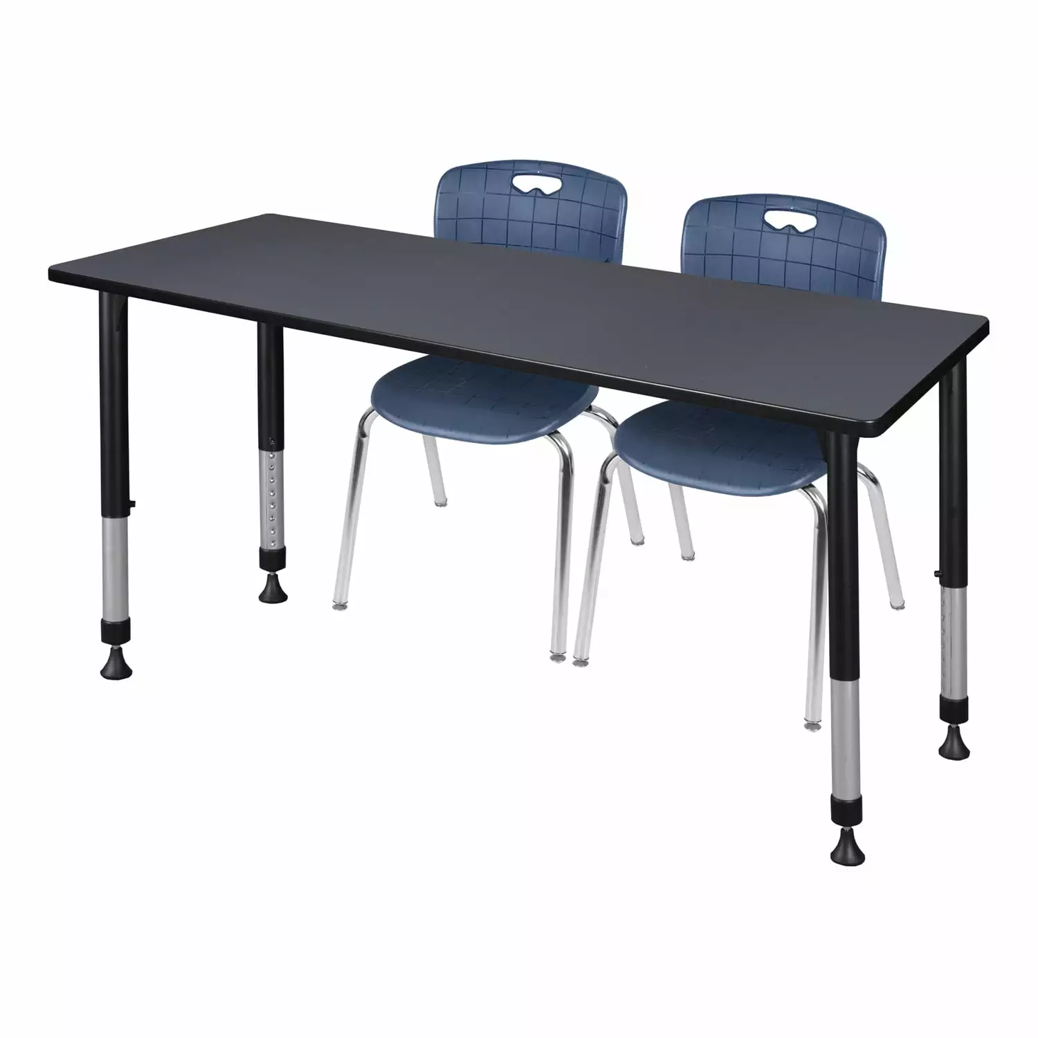 Regency Kee 60 x 24 Height Adjust Table Grey