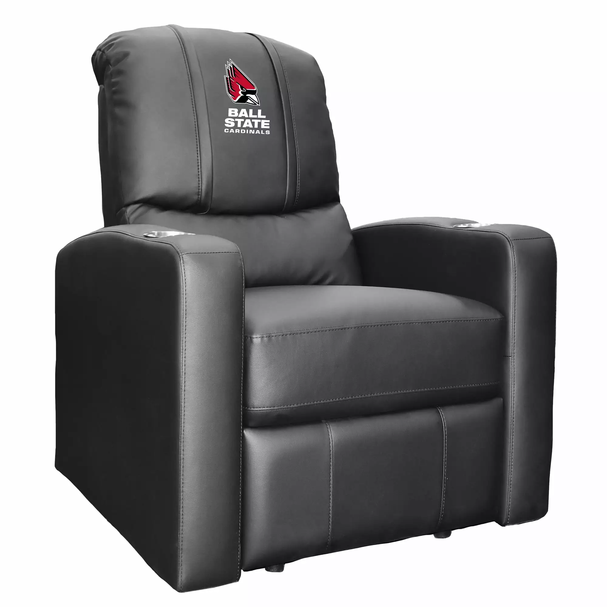 Ball State Cardinals Logo Stealth Recliner Zipper System Cardinals Fans DreamSeat