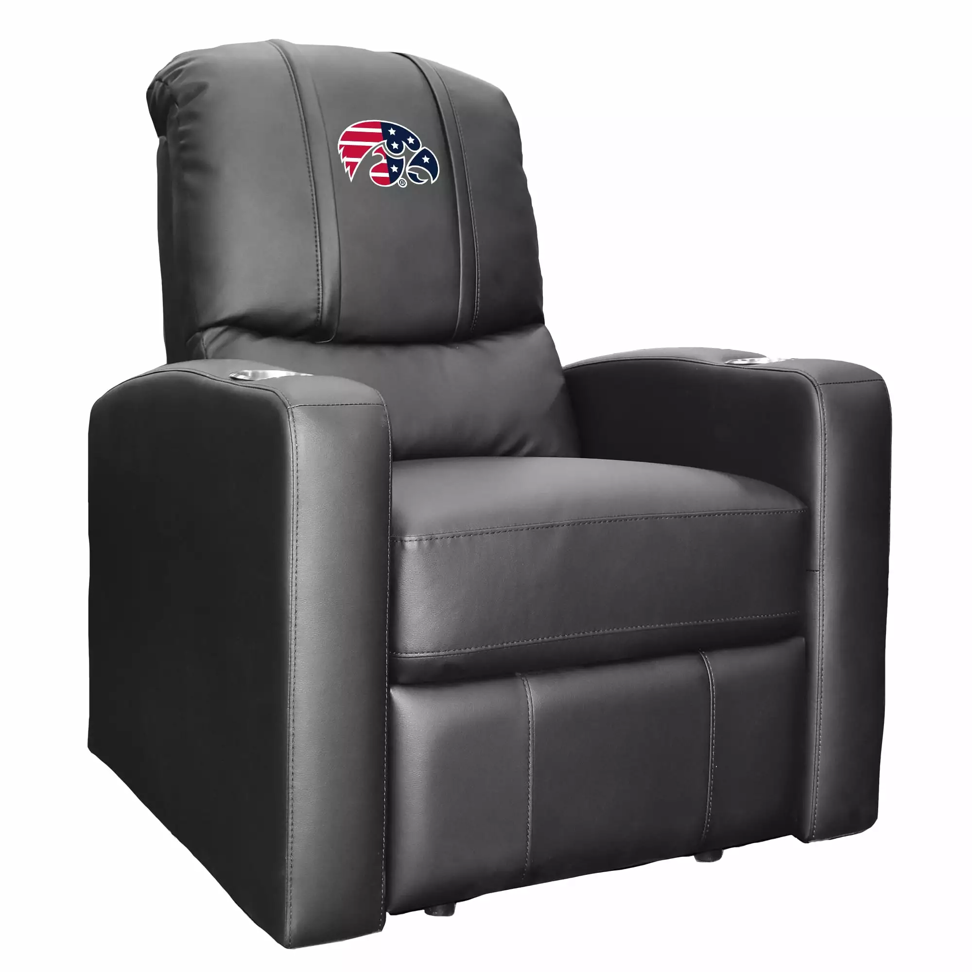 Iowa Hawkeyes Patriotic Primary Logo Stealth Recliner Zipper System DreamSeat