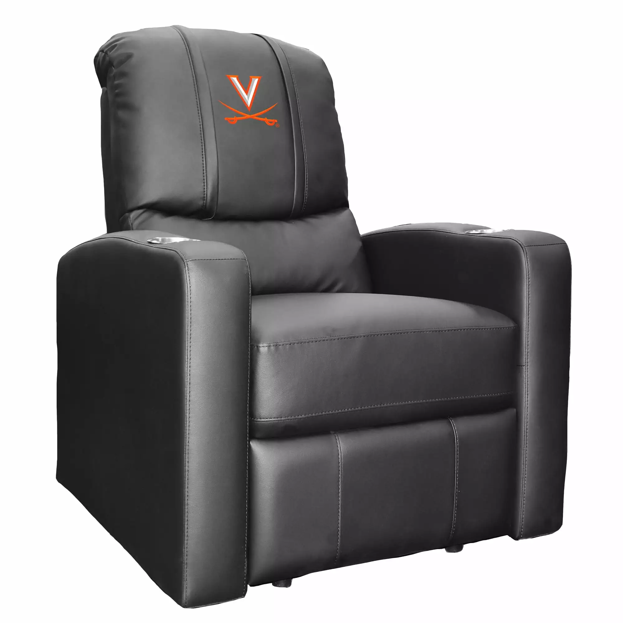 Virginia Cavaliers Primary Logo Stealth Recliner Zipper System DreamSeat