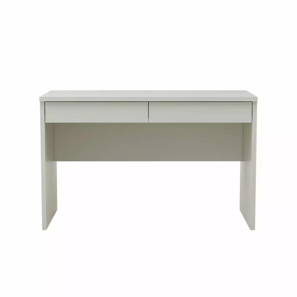 Home Office Furniture Pvc Laminate Sira 47 Inch Manufactured Wood Desk Compact Workstation Anderson Teak