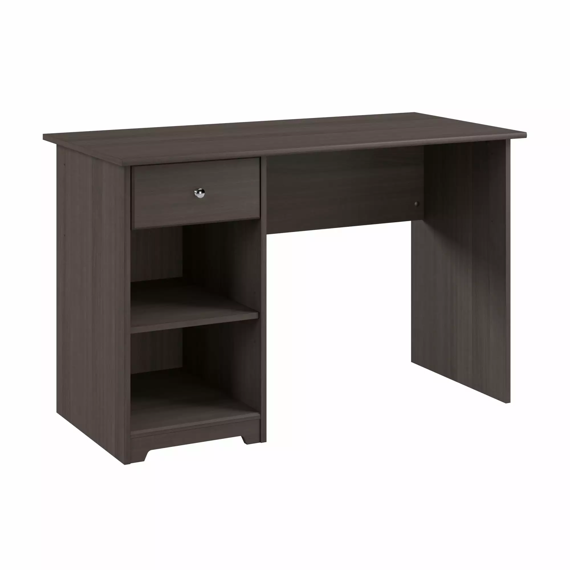 Bush Furniture Cabot 48W Heather Gray Computer Desk Storage