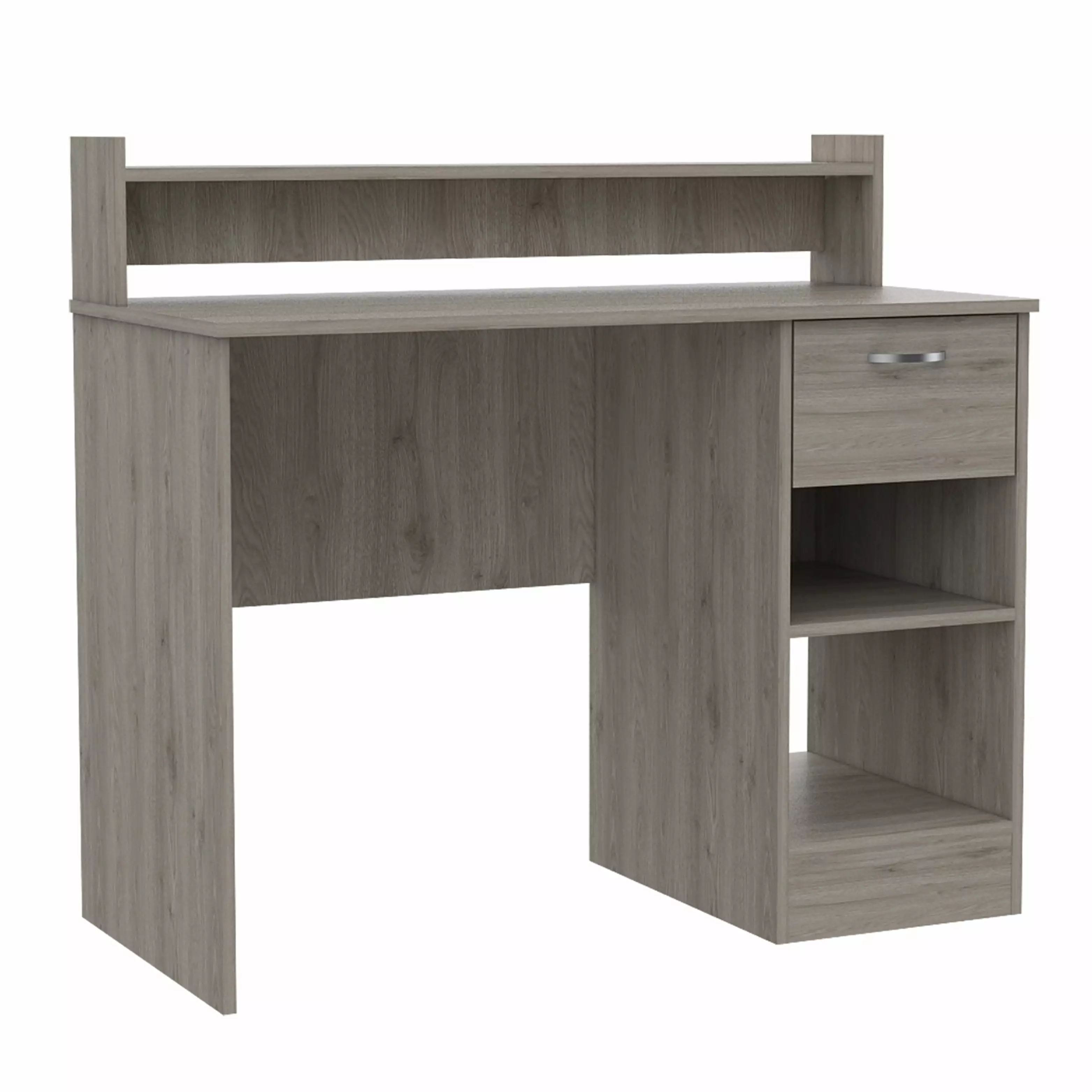 Depot Eshop Verona Computer Desk Light Oak Modern Style