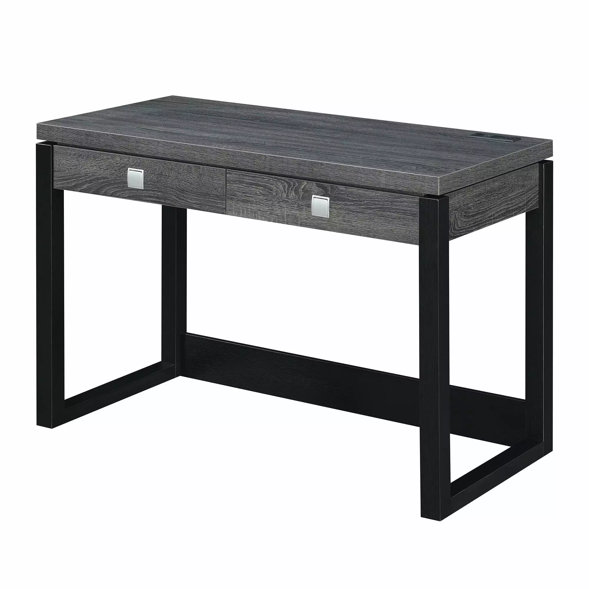 Ergode Newport 2 Drawer Desk Charging Station Modern Office Workstation