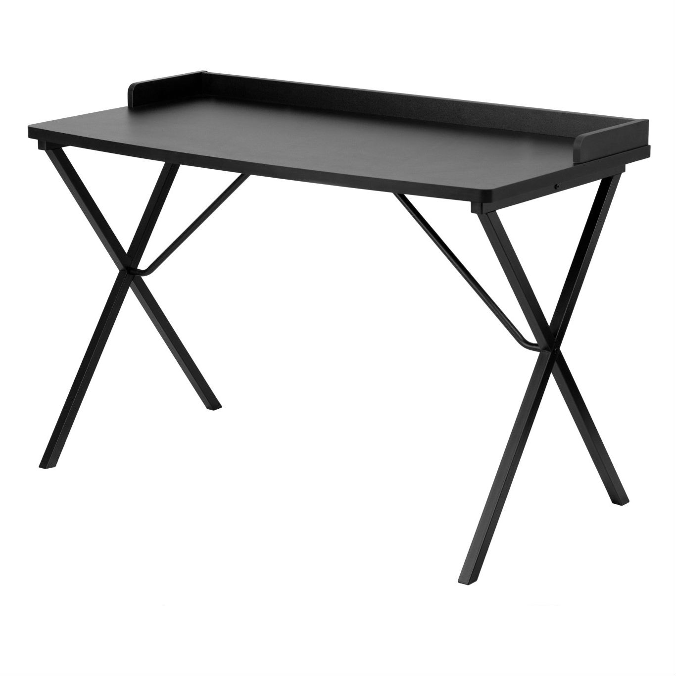 Modern Black Home Office Writing Table Computer Desk Fast Furnishing