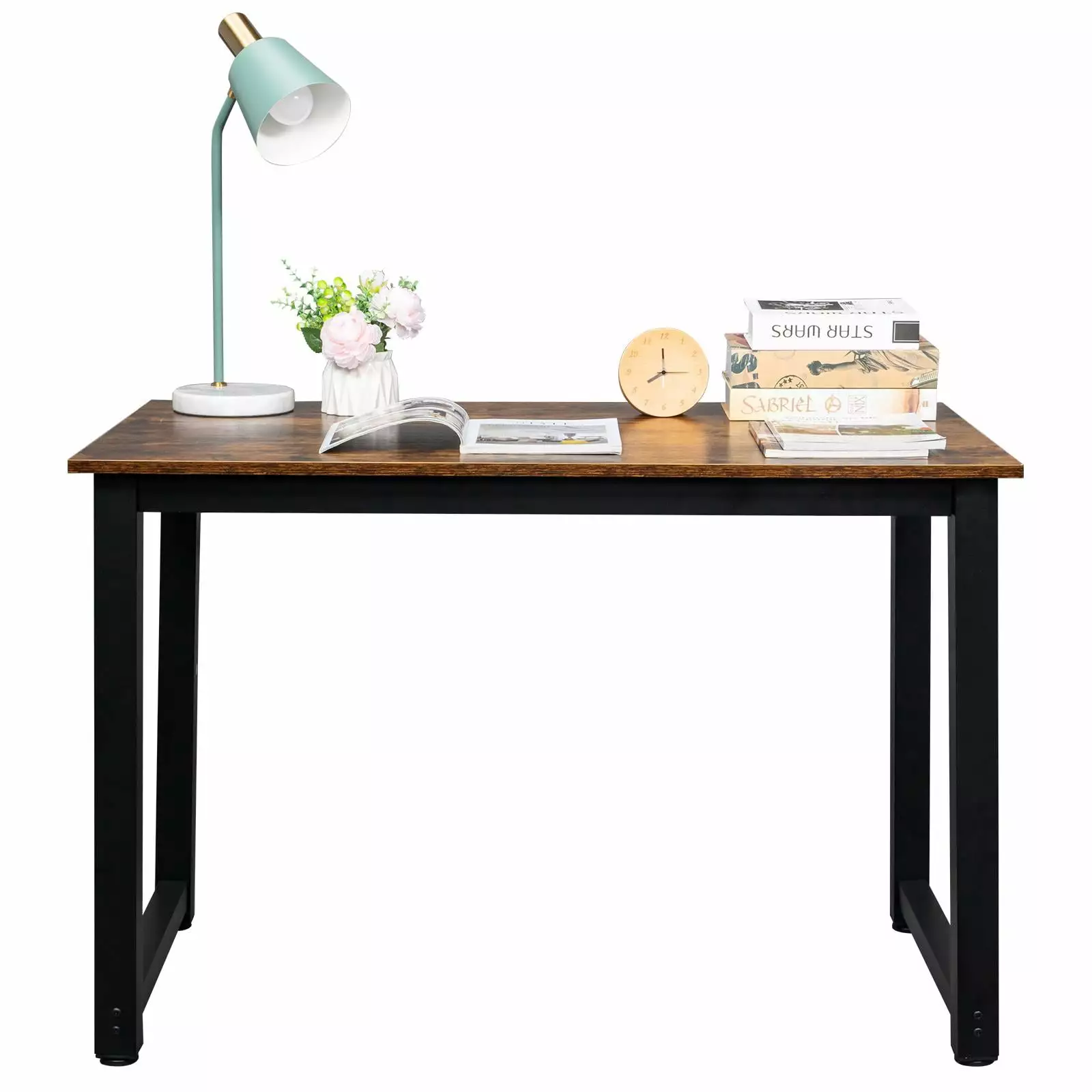 UBesGoo Computer Desk Wood PC Laptop Writing Table Workstation FCH