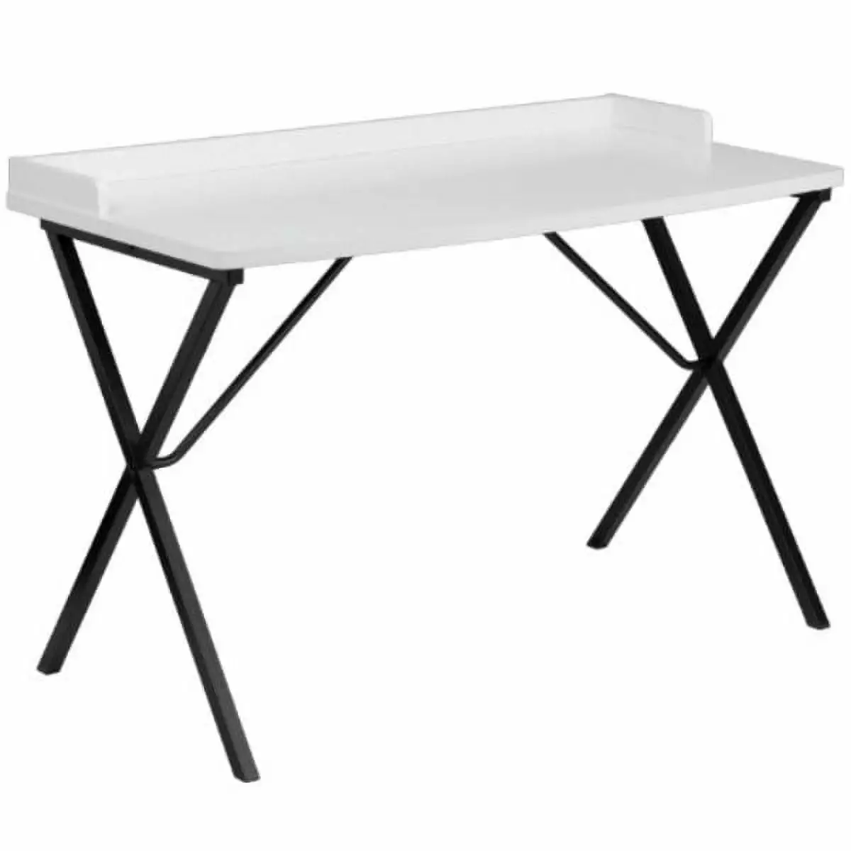 Flash Furniture White Computer Desk Simple Modern Home Office Writing Table