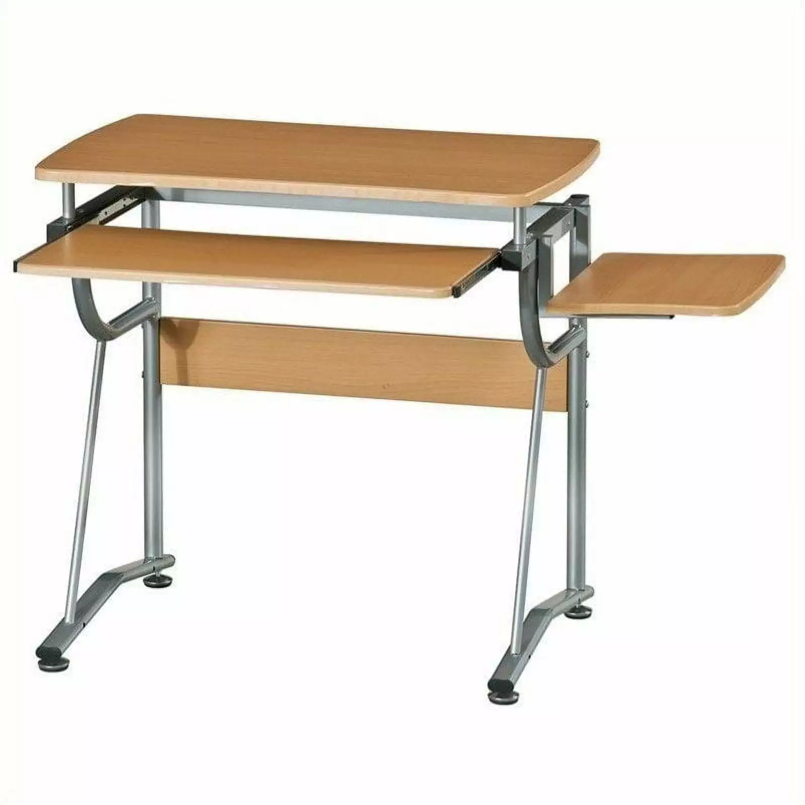 Kingfisher Lane Cherry Wood Computer Desk Home Office