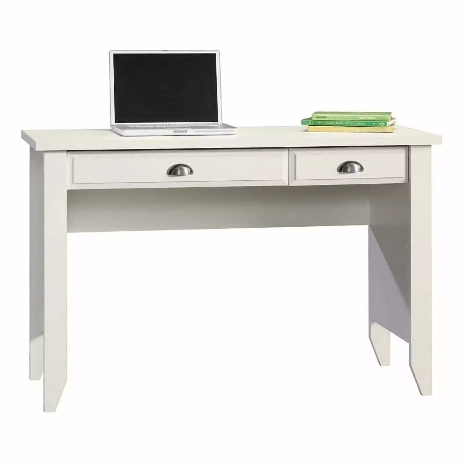 Kingfisher Lane Modern Wood Office Computer Desk Soft White Home Office