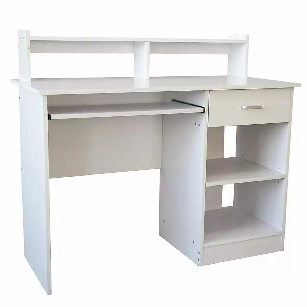 General Style Modern E1 15MM Chipboard Computer Desk White Magace