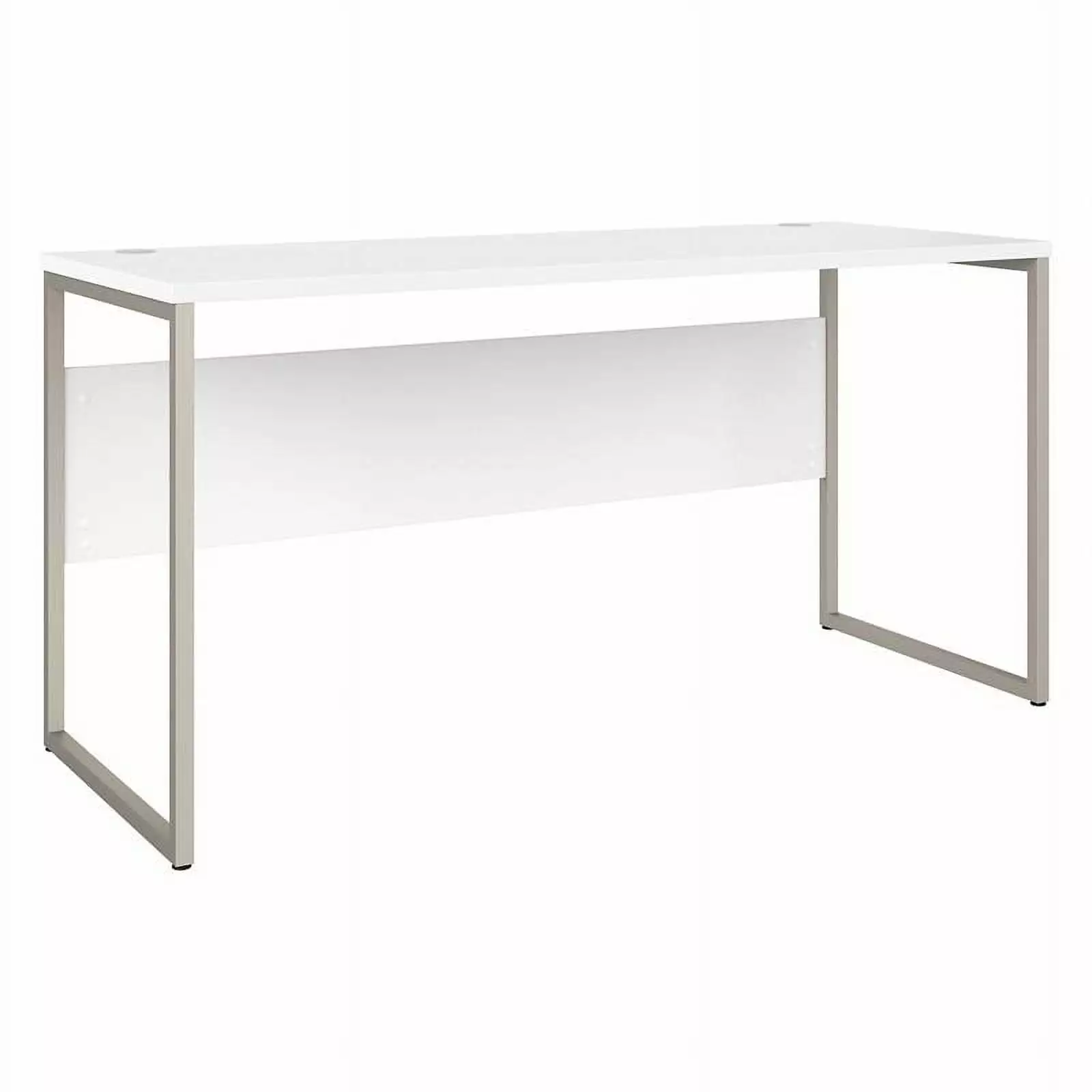 Pemberly Row 60W x 24D Computer Table Desk White - Engineered Wood