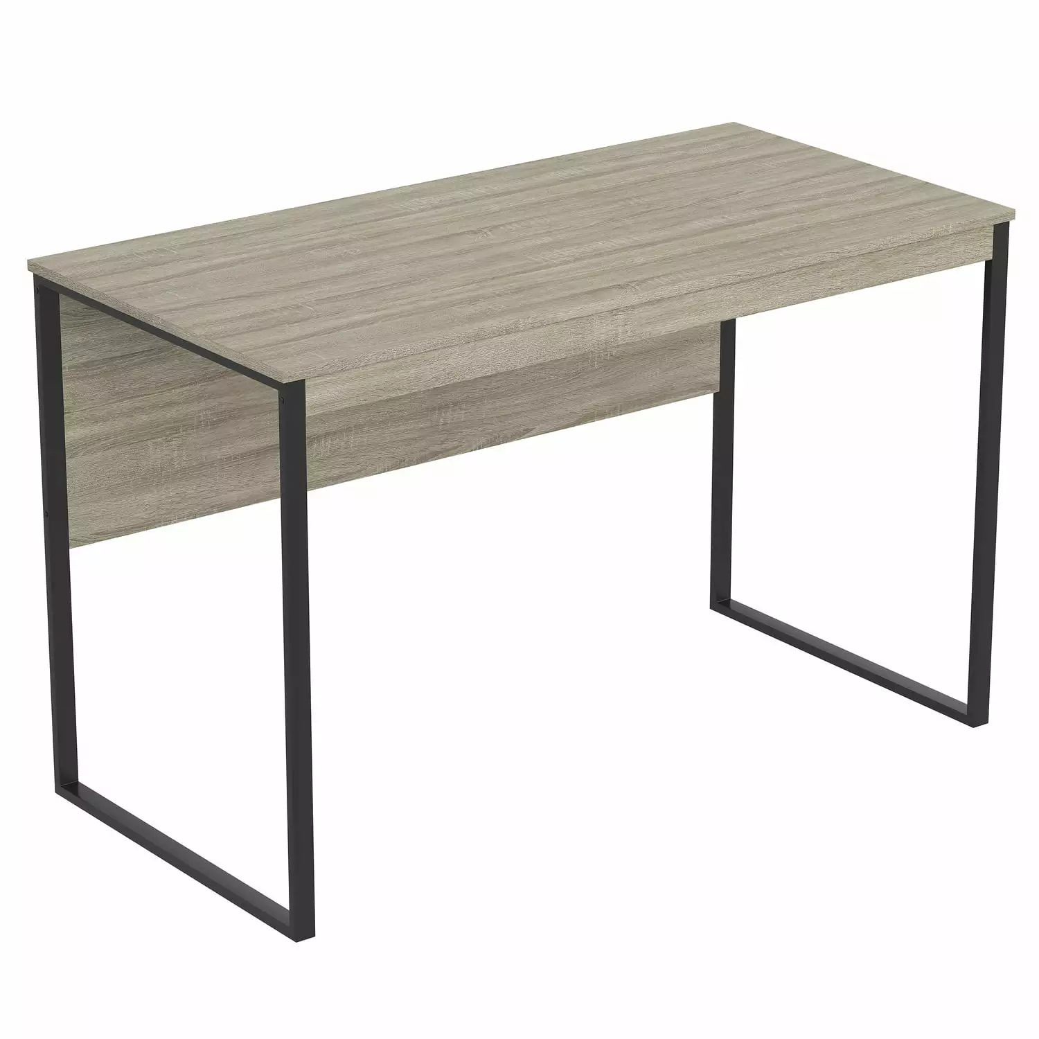 Safdie & Co 47.25L Black Metal Computer Desk Dark Taupe Safdie & Co.