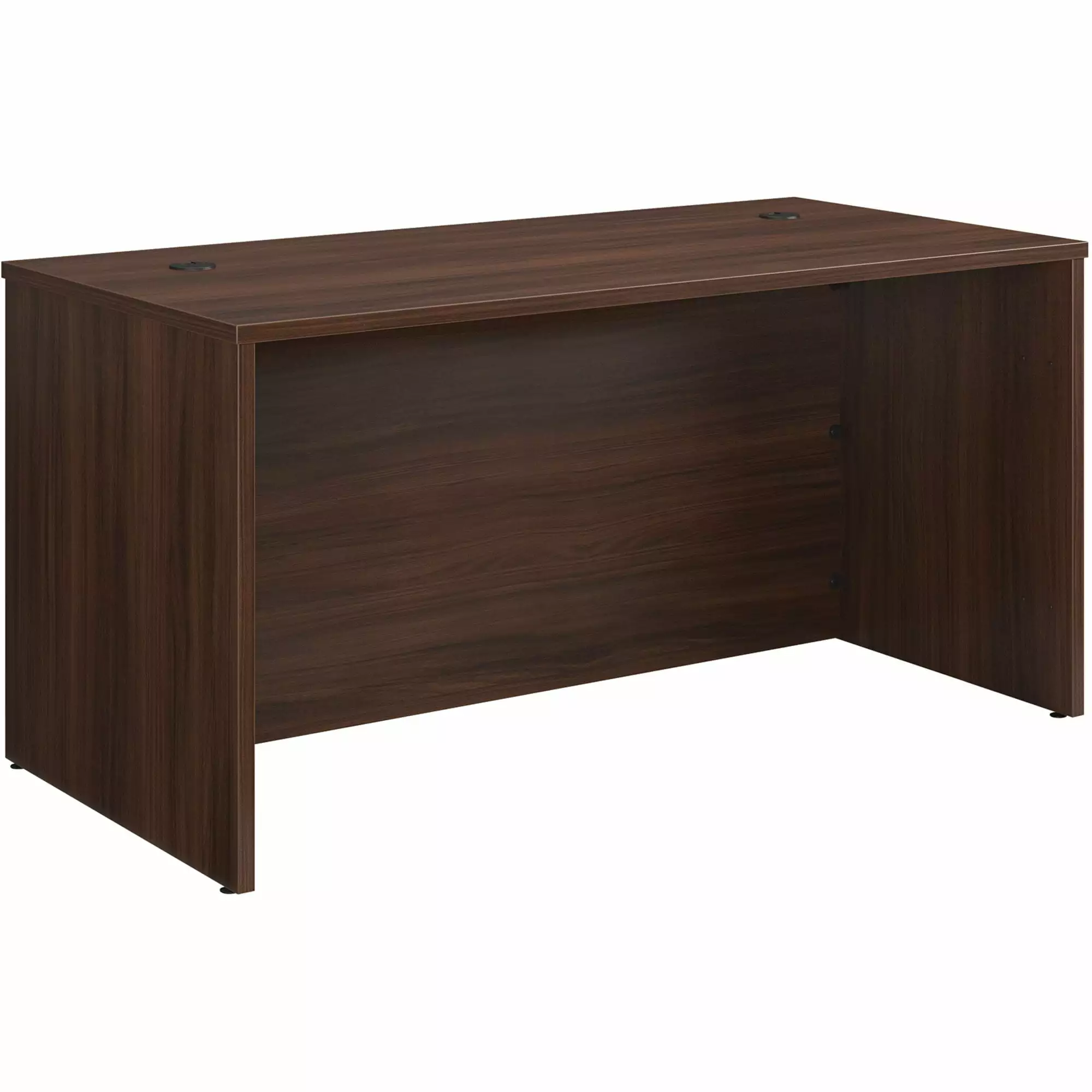 Sauder Affirm 60x30 Engineered Wood Desk Noble Elm Brown Home Office Desk