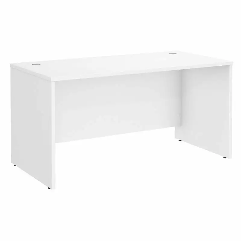 Scranton & Co 60x30 Contemporary White Engineered Wood Computer Desk