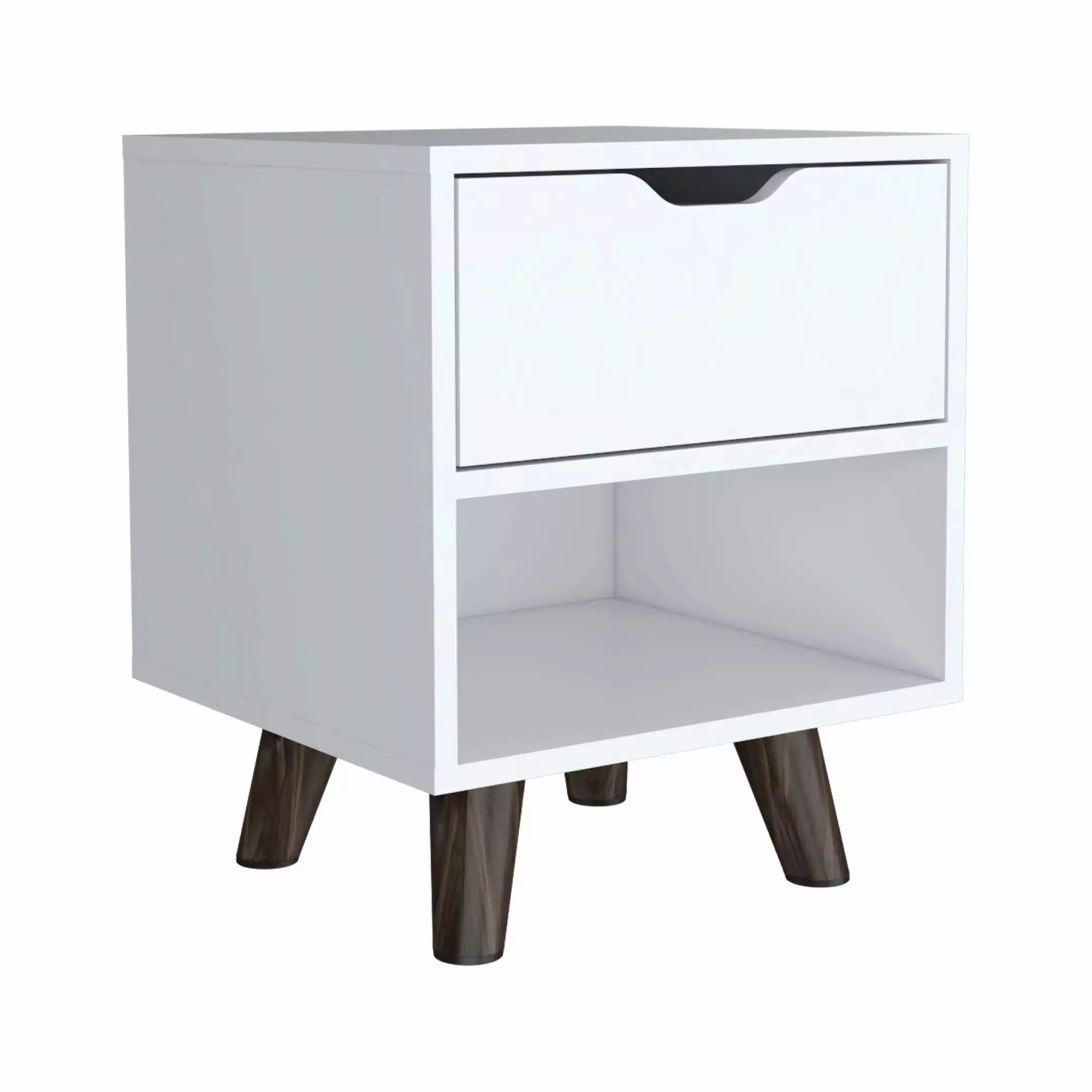 Carson Computer Desk Hutch Office White TUHOME