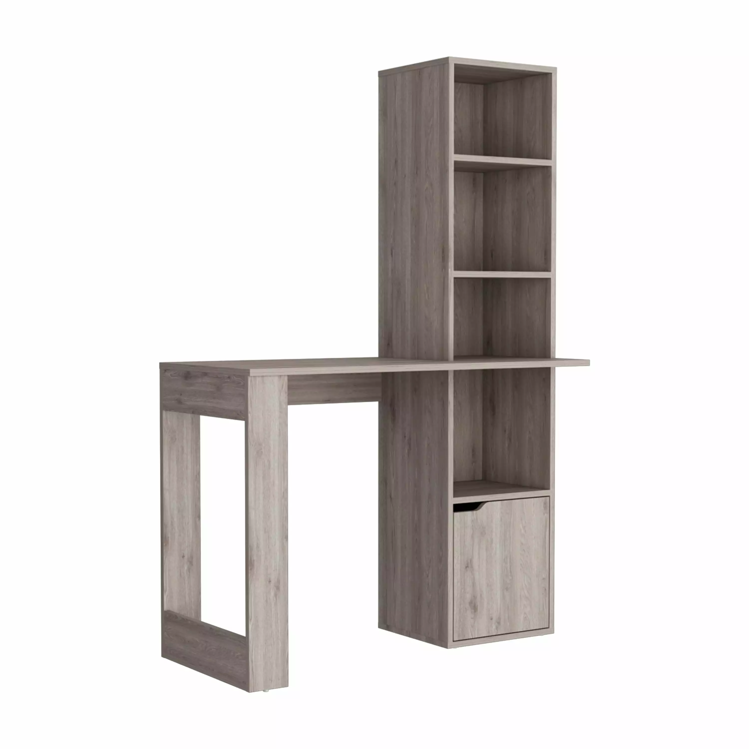 Oiwa Computer Desk Bookcase and Cabinet Home Office TUHOME