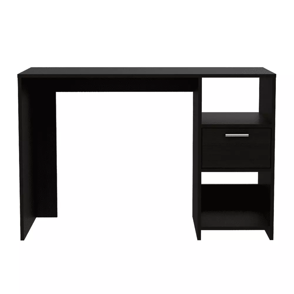 Omma Black Computer Desk Simple Modern Home Office Writing Table TUHOME