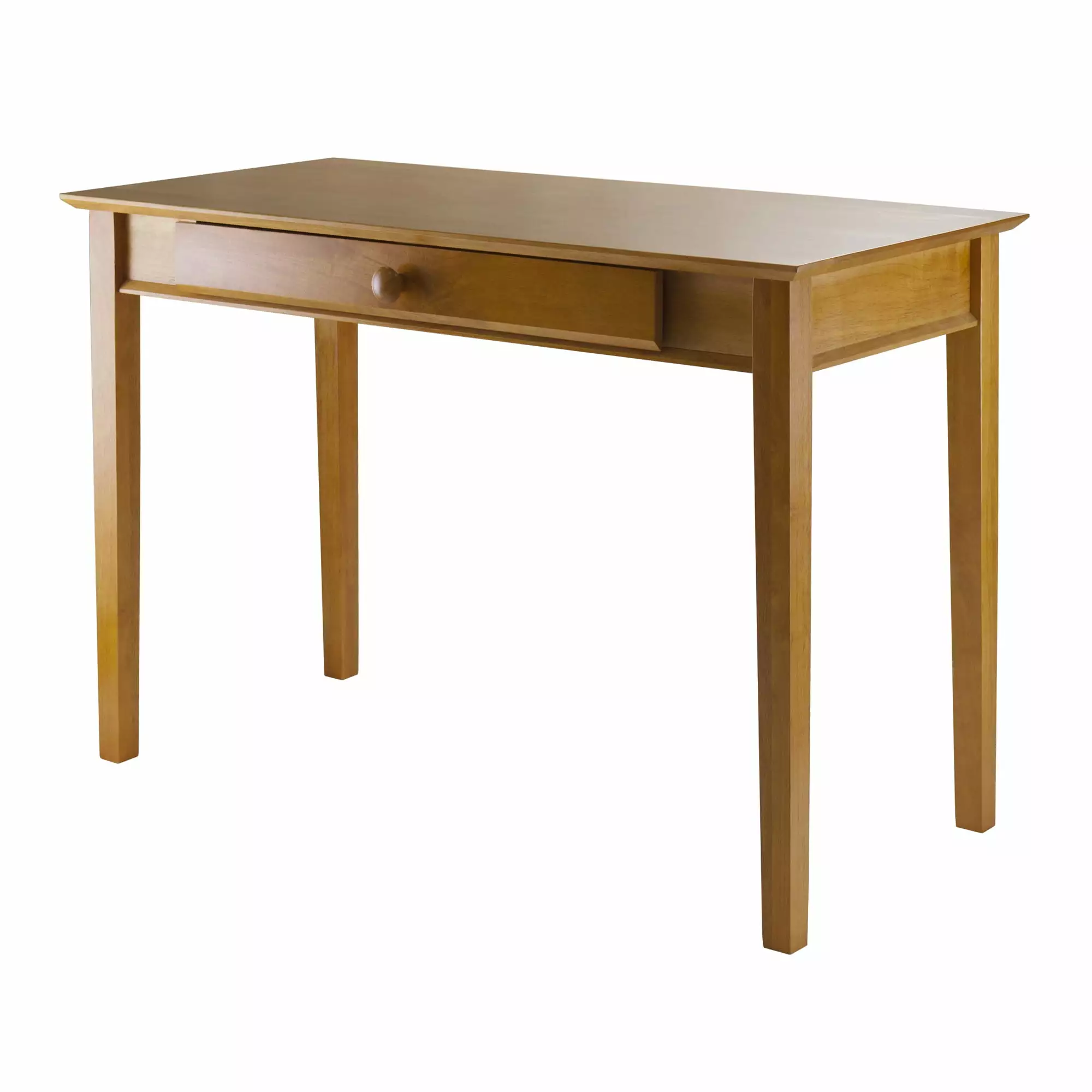 Winsome Wood Studio Home Office Computer Desk Honey Pine
