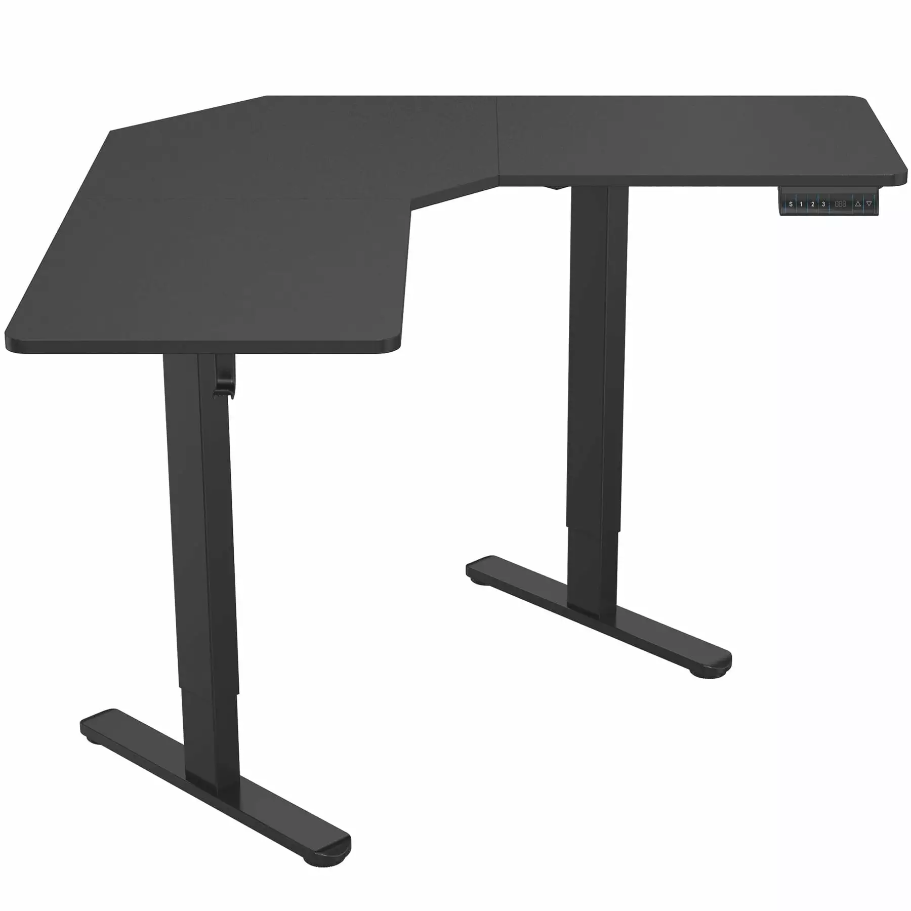 Mount-It Eclectic Height Adjustable Corner Sit-Stand Desk Ergonomic New Design Mount-It!