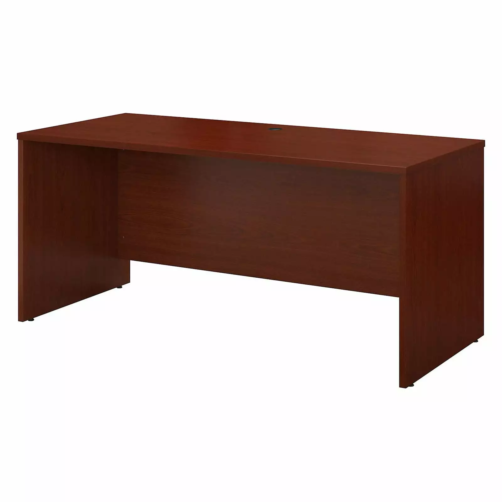 Series C 60W x 24D Credenza Desk Mahogany - Engineered Wood Office Desk Storage Bush Furniture