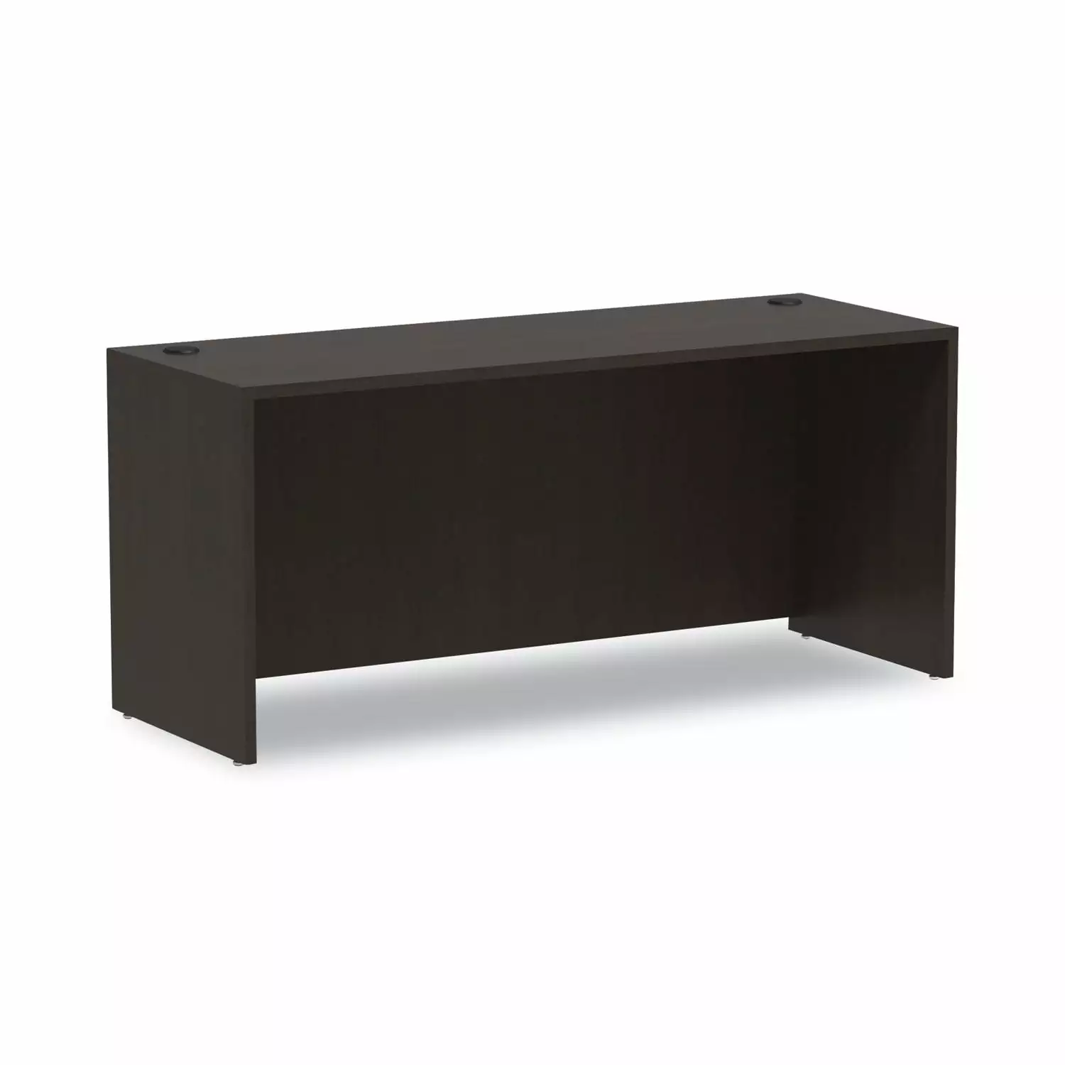 Alera Valencia Series Credenza Shells 65w x 23.6d x 29.5h Espresso Office Furniture