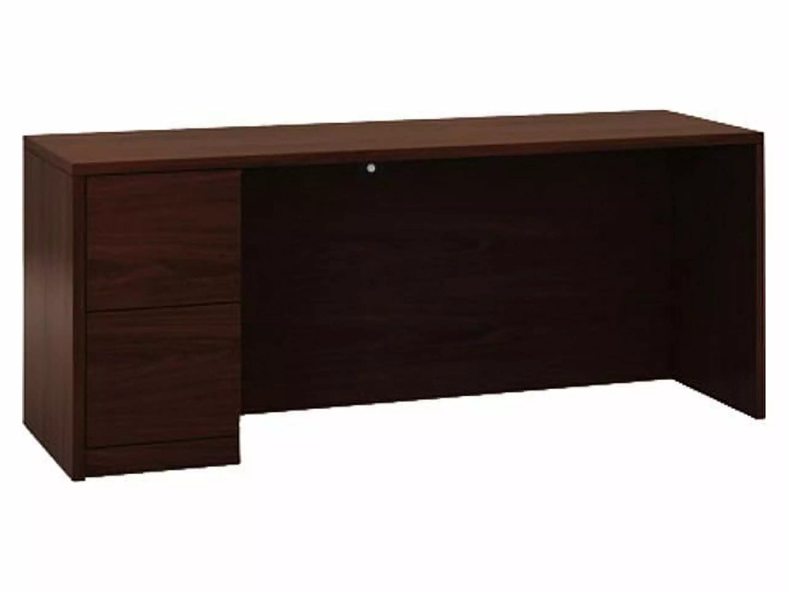 HON 10500 Series Single Pedestal Credenza Full-Height Pedestal