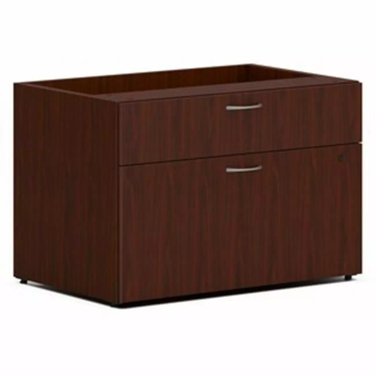 HON 30 x 20 x 21 . 2 Drawer Credenza & Personal Mod Desk Component Mahogany Laminate