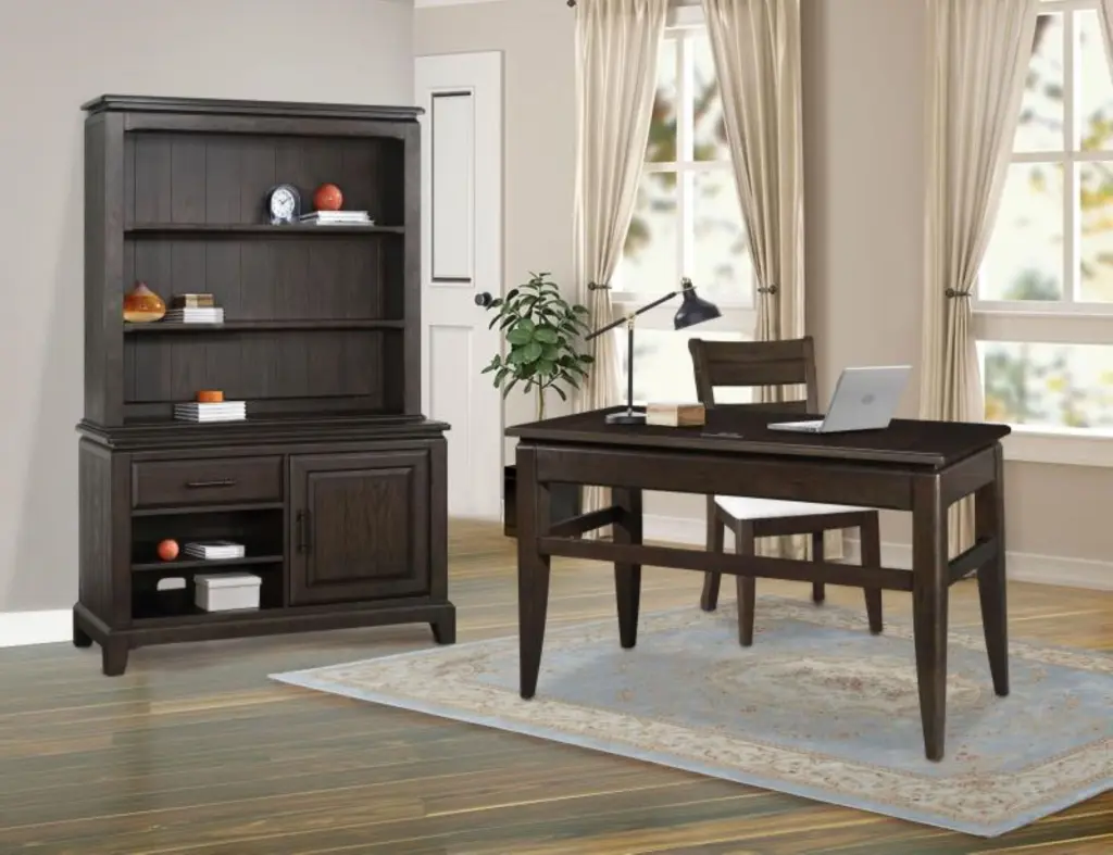 Chocolate Office Storage Credenza Solid Wood and MDF ihomefurnishings