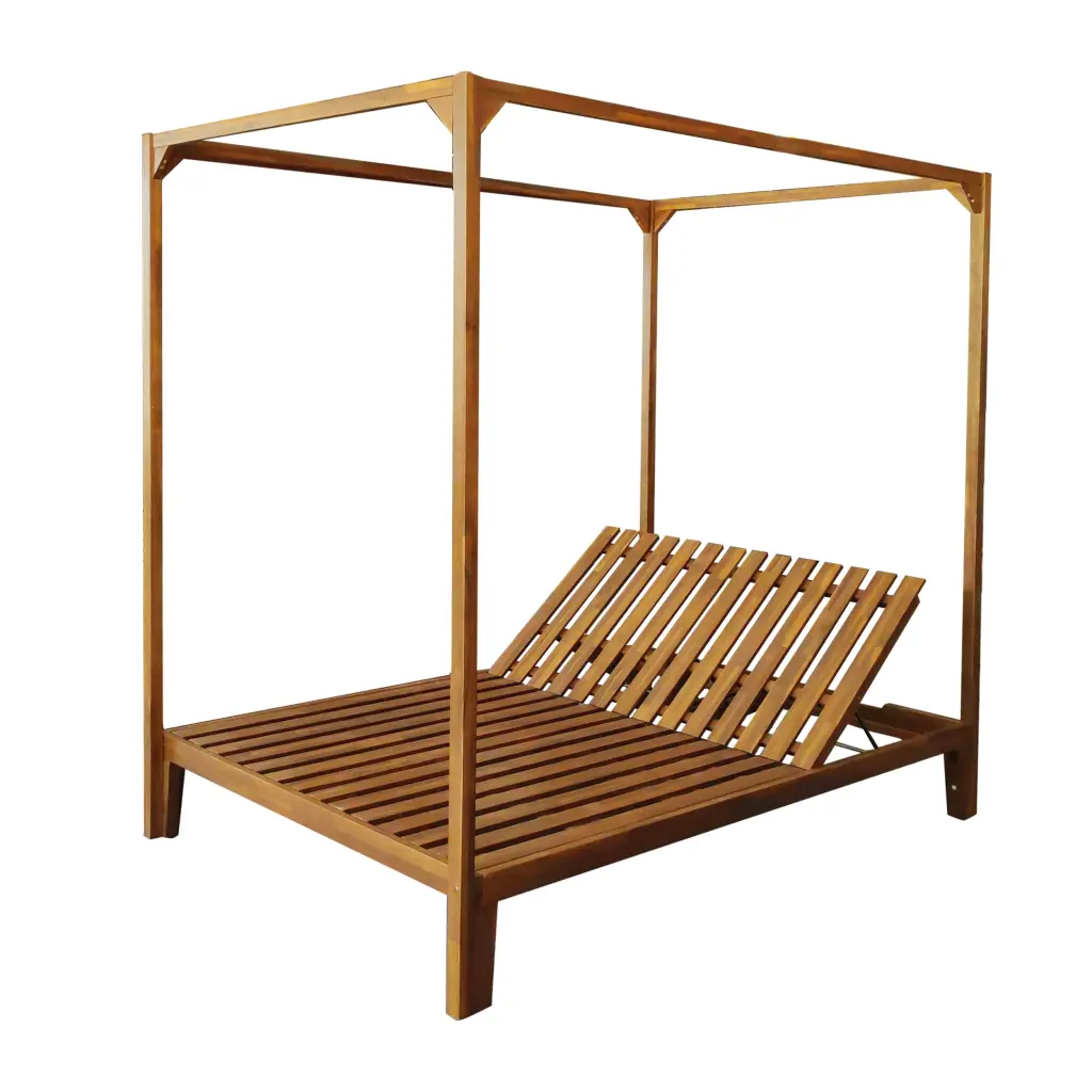 Kenzie Daybed Teak Acacia Wood nh-purenest
