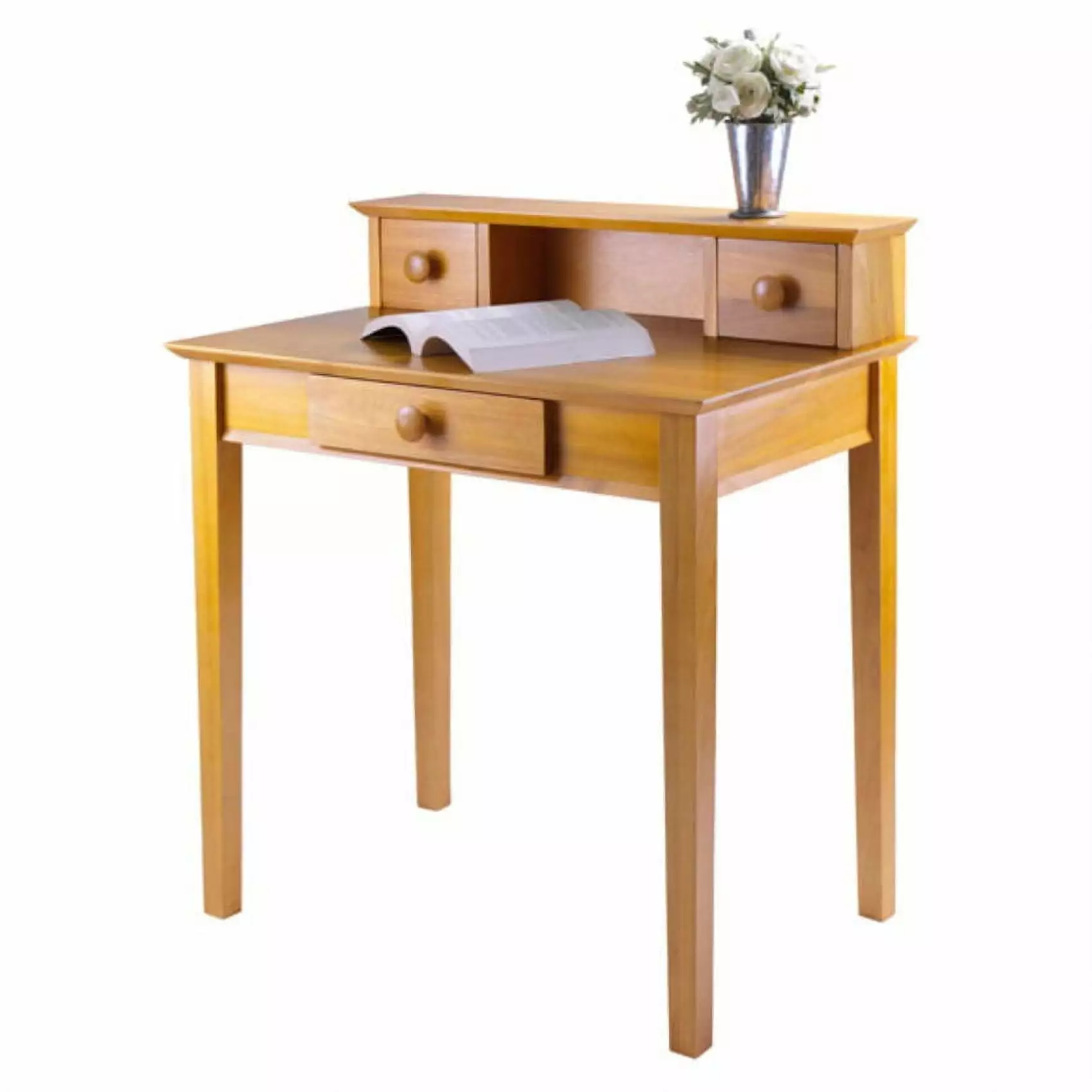 Ergode Studio Writing Desk Hutch Home Office Organization
