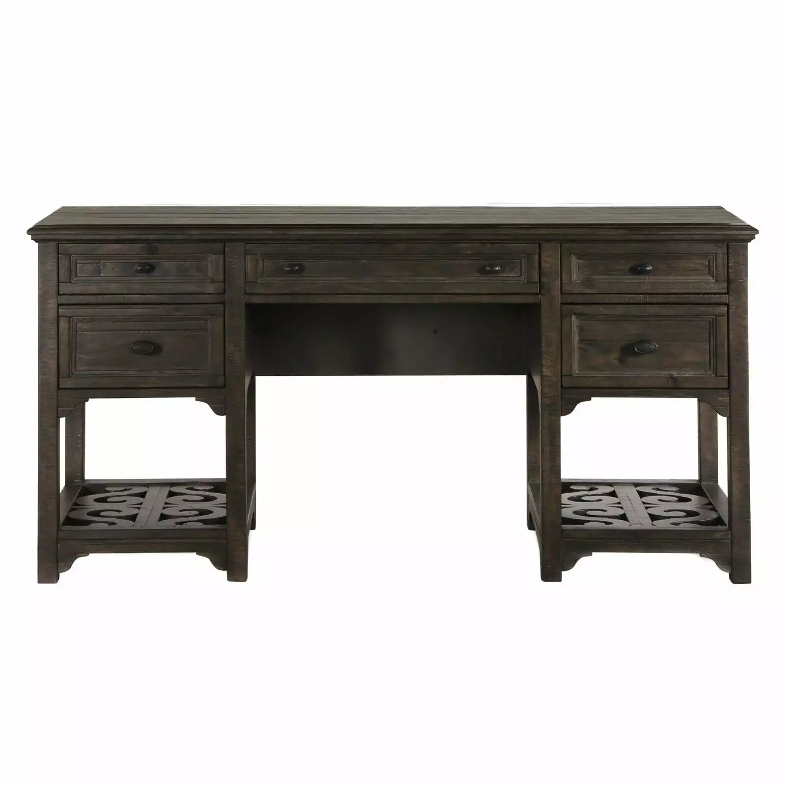Magnussen Bellamy Desk - Elegant Home Office Desk Storage Magnussen Home