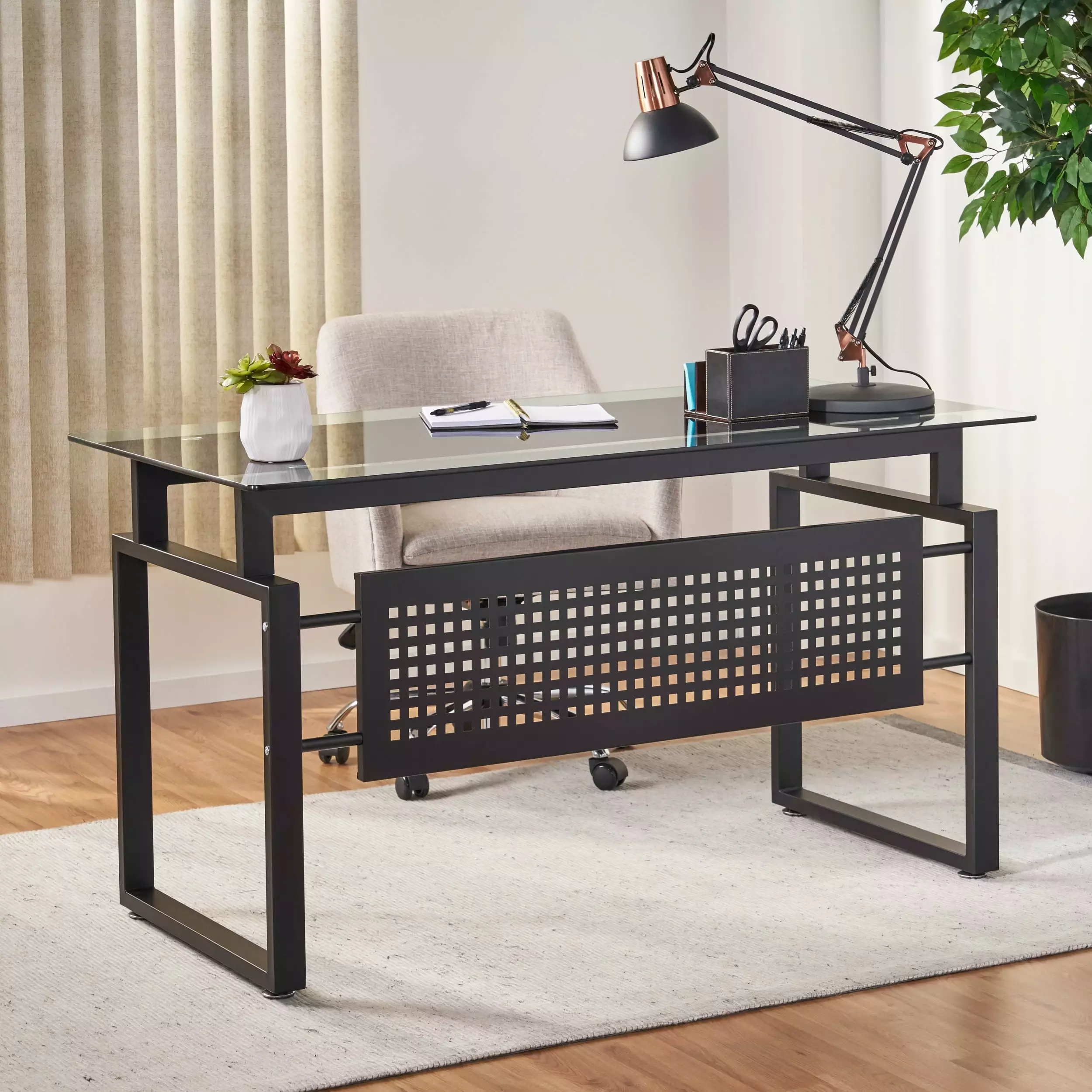 Office Computer Desk Simple Writing Table Workstation Home or Business SMHZ
