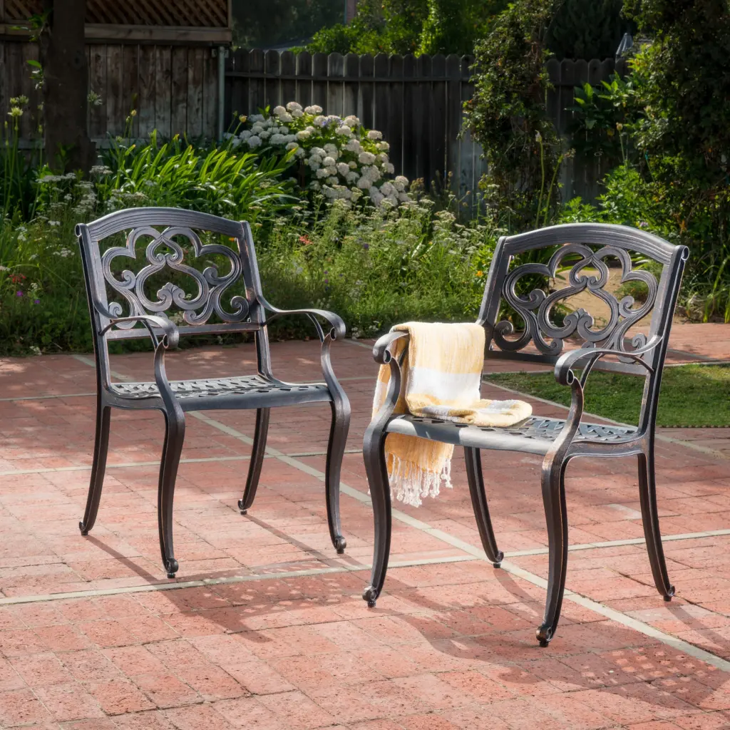 Austin Chair Set 2 Copper Aluminium nh-ihave