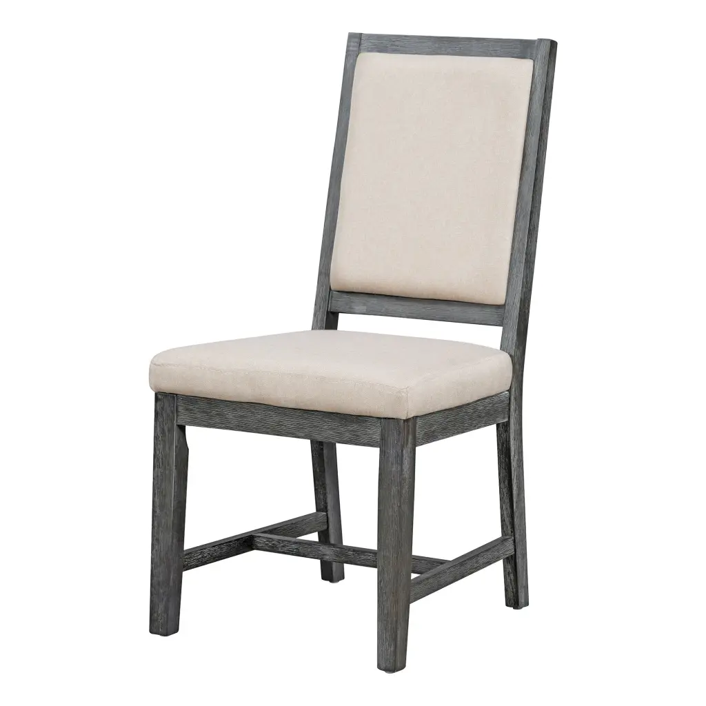 Retro Style Dining Chair Set 4 Upholstered Chairs Dining Room trexm