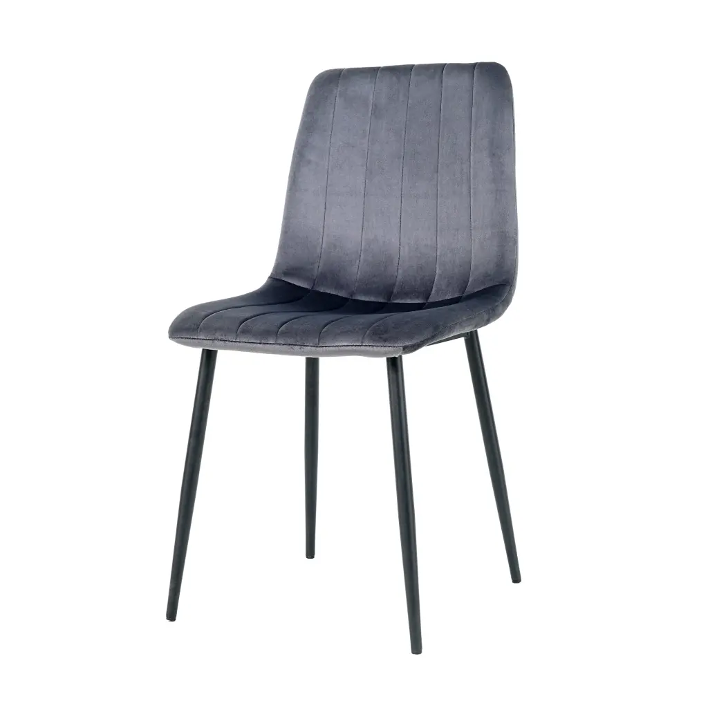 Indoor Velvet Dining Chair Modern Kitchen Chair Comfortable Cushion youngmagic